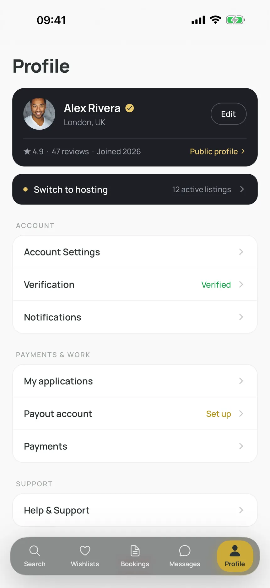 Kreatex app: Build your reputation